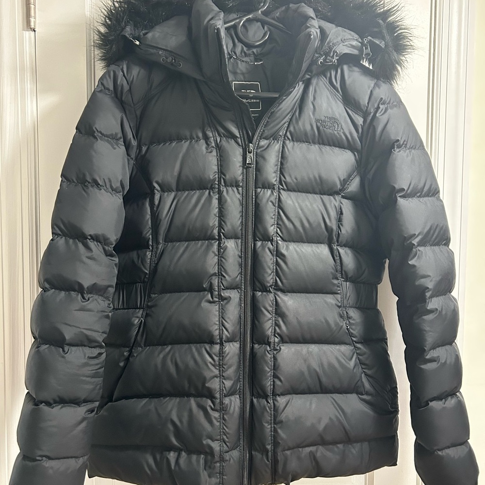 Women’s North Face Puffer Black Jacket